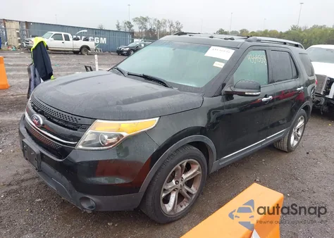 2014 Ford Explorer Limited from USA, damaged, VIN 1FM5K7F81EGA52592